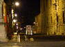 Ferrara, la città di notte - Corso Ercole d'Este in direzione del Castello