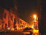 Ferrara, la città di notte - Via porta Romana all'altezza di Via XX Settembre