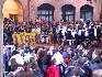 Immagini - Il Palio di Ferrara - La presentazione delle Contrade in Piazzetta Municipale.