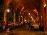 Ferrara, la città di notte - Il portico di Palazzo Massari