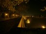 Ferrara, la città di notte - La nuova illuminazione delle mura tra San Giorgio e Via Pomposa