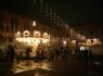 Ferrara, la città di notte - Giostra in Piazzetta Municipale