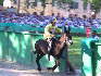 Immagini - Il Palio di Ferrara - Fabrizio Quaglia su "imperiale" conquista  per la Contrada di San Giacomo il Palio di San Maurelio nella Corsa delle Asine